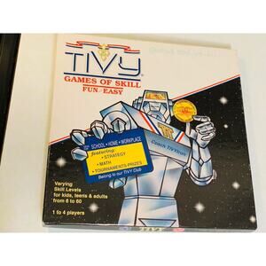 Tivy Game of Skill Fun and Easy Board Game 1993 Vintage Strategy, Math, More
